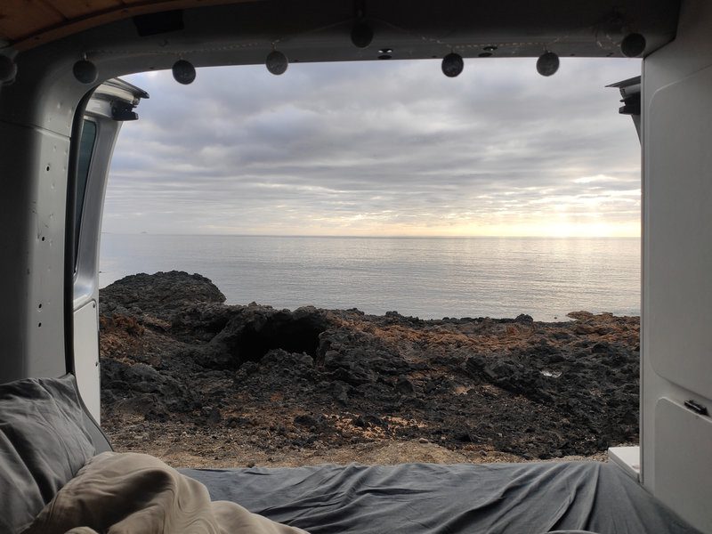 Lanzarote wakeup view